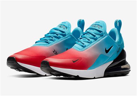 Nike Air Max 270 red white and blue